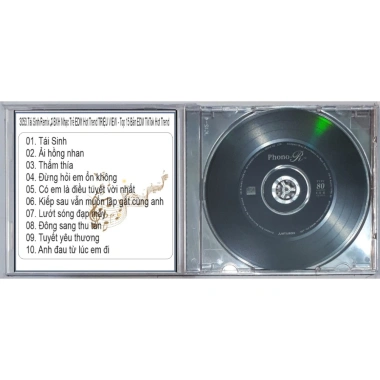 Bộ 2 Đĩa CD 3.053 - Tai Sinh Remix Nhạc Trẻ EDM Top 15 TikTok, Giá 50.000 5