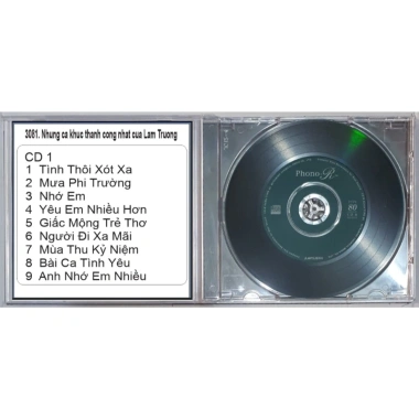 Bộ 2 Đĩa CD 3.081 - Nhạc Lam Trường - 2 CD hit thành công - Giá chỉ 50.000 5 Bộ 2 Đĩa CD 3.081 - Nhạc Lam Trường - 2 CD hit thành công - Giá chỉ 50.000 5