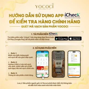 Bộ 2 Dưỡng Trắng Yococi - Kem Face 20g & Serum 20ml Sáng Da, Mờ Thâm, Cấp Ẩm, Phục Hồi Da - 398.000 VND 8 Bộ 2 Dưỡng Trắng Yococi - Kem Face 20g & Serum 20ml Sáng Da, Mờ Thâm, Cấp Ẩm, Phục Hồi Da - 398.000 VND 8