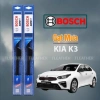 Bộ 2 gạt mưa silicon Kia K3 size 14 và 26, chân cài móc chữ U - Giá chỉ 290.500đ