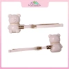 Bộ 2 Gấu Trái Tim Đồ Chơi Mùa Đông - Kẹp Tuyết, Máy Làm Đất Sét, Khuôn Quả Cầu, Xẻng Tuyết cho Trẻ 2