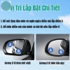 Bộ 2 gương cầu lồi, quan sát bánh xe, chân hít kính ô tô xoay 360° an toàn giao thông 2