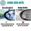 Bộ 2 gương cầu lồi, quan sát bánh xe, chân hít kính ô tô xoay 360° an toàn giao thông 3