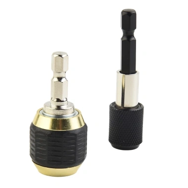 Bộ 2 Hex Shank 60mm Đổi Nhanh Không Cần Chìa Khóa - Chuck Driver Máy Khoan 7