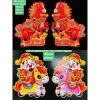 Bộ 2 Hình Dán Cửa Ngựa và Thần Tài - Trang Trí Decor Tết 2.026 Giá 90.000 VNĐ