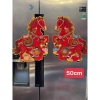 Bộ 2 Hình Dán Cửa Ngựa và Thần Tài - Trang Trí Decor Tết 2.026 Giá 90.000 VNĐ 6
