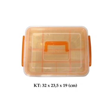 Bộ 2 hộp đựng đồ y tế Song Long - Thiết kế chắc chắn, đa năng, giá chỉ 74.000đ 4
