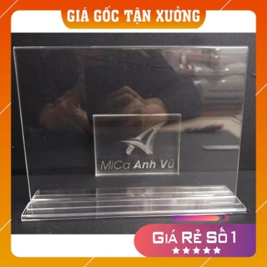 Bộ 2 Kệ Menu mica A5 - Giá gốc tận xưởng, giảm còn 89.000, chịu trọng tải mạnh, thiết kế sang trọng