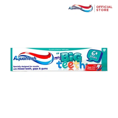 Bộ 2 Kem đánh răng Aquafresh Big Teeth 50ml - Dành cho trẻ 6-8 tuổi, giá 77.900₫ 2