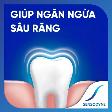 Bộ 2 kem đánh răng Sensodyne Fresh Mint 160g - Giảm ê buốt, hương bạc hà thơm mát, chỉ 186.200₫