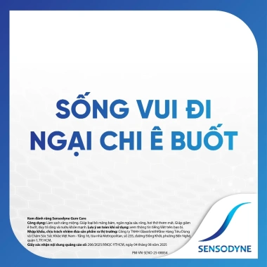 Bộ 2 Kem đánh răng SENSODYNE Gum Care 100g - Giảm ê buốt, bảo vệ nướu, 146.520 VND