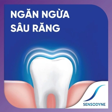 Bộ 2 kem đánh răng SENSODYNE Rapid Action 100g - Giảm ê buốt nhanh, bảo vệ răng nhạy cảm