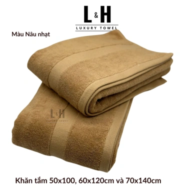Bộ 2 khăn tắm cotton Kokoya 70x140cm - Thấm hút nước, giá ưu đãi 290.000đ