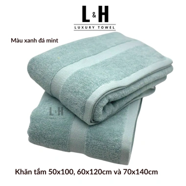 Bộ 2 khăn tắm cotton Kokoya 70x140cm - Thấm hút nước, giá ưu đãi 290.000đ