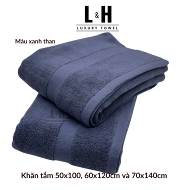 Bộ 2 khăn tắm cotton Kokoya 70x140cm - Thấm hút nước, giá ưu đãi 290.000đ