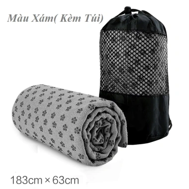 Bộ 2 khăn trải thảm yoga siêu mềm, bám chắc, giảm giá 22% chỉ 289.000 VND