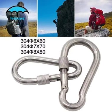Bộ 2 Khóa Carabiner Hạng Nặng cho Võng - Siêu Bền, Giá Ưu Đãi 69.300đ