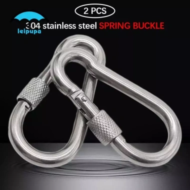 Bộ 2 Khóa Carabiner Hạng Nặng cho Võng - Siêu Bền, Giá Ưu Đãi 69.300đ