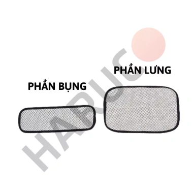 Bộ 2 Miếng Đá Nóng Đai Lưng Haruco - Giảm Đau Lưng Hiệu Quả, Giá Chỉ 39.200₫