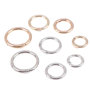 Bộ 2 móc khóa kim loại chữ O QrhYK – sang trọng, bền bỉ, gắn nhanh cho túi xách, giảm còn 39.050 VND