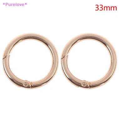 Bộ 2 móc khóa kim loại chữ O QrhYK – sang trọng, bền bỉ, gắn nhanh cho túi xách, giảm còn 39.050 VND