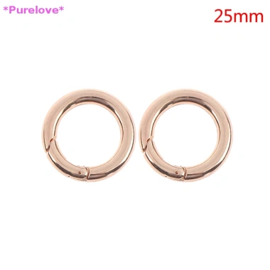 Bộ 2 móc khóa kim loại chữ O QrhYK – sang trọng, bền bỉ, gắn nhanh cho túi xách, giảm còn 39.050 VND