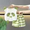 Bộ 2 Món Áo Vest Bé Trai Mùa Hè và Quần Short Mỏng Không Tay - Thời Trang 211k 10