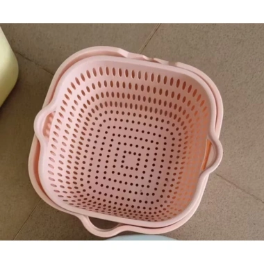 Bộ 2 món rổ chậu đa năng nhựa Việt Nhật - Chỉ 25.000, tiện lợi, tiết kiệm