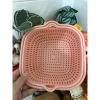 Bộ 2 món rổ chậu đa năng nhựa Việt Nhật - Chỉ 25.000, tiện lợi, tiết kiệm 3