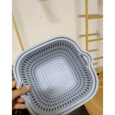 Bộ 2 món rổ chậu đa năng nhựa Việt Nhật - Chỉ 25.000, tiện lợi, tiết kiệm