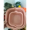 Bộ 2 món rổ chậu đa năng nhựa Việt Nhật - Chỉ 25.000, tiện lợi, tiết kiệm 5