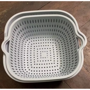 Bộ 2 món rổ chậu đa năng nhựa Việt Nhật - Chỉ 25.000, tiện lợi, tiết kiệm 10 Bộ 2 món rổ chậu đa năng nhựa Việt Nhật - Chỉ 25.000, tiện lợi, tiết kiệm 10