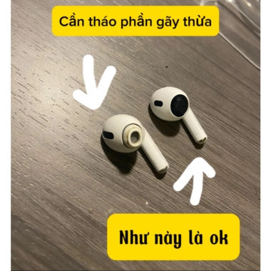 Bộ 2 núm tai nghe hàng zin thay thế AirPods Pro 1/2 - Độ bền cao, Giá chỉ 52.400₫ 7