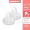 Bộ 2 núm ti Moyuum cổ rộng số 3 (6-8 tháng) Thế hệ 3 Giá ưu đãi 187k