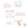 Bộ 2 núm ti Moyuum cổ rộng số 3 (6-8 tháng) Thế hệ 3 Giá ưu đãi 187k 5