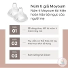Bộ 2 núm ti Moyuum cổ rộng số 3 (6-8 tháng) Thế hệ 3 Giá ưu đãi 187k 7