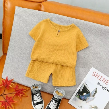 Bộ 2 Quần Short Ngắn Tay Cho Bé Trai - Bé Gái, Thoáng Khí, Giá Ưu Đãi 125.942₫ 5