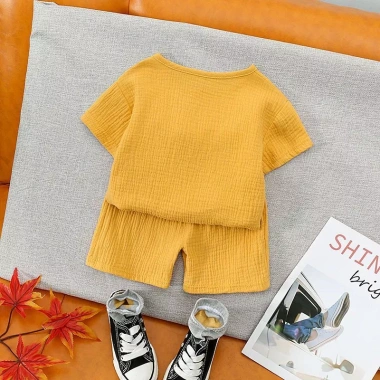 Bộ 2 Quần Short Ngắn Tay Cho Bé Trai - Bé Gái, Thoáng Khí, Giá Ưu Đãi 125.942₫ 6