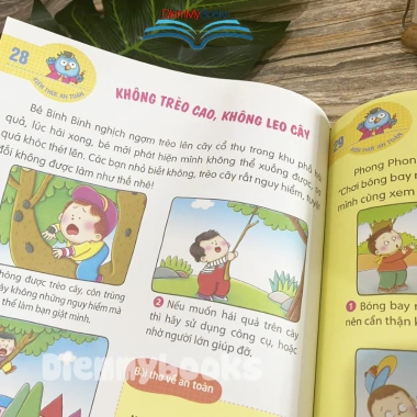 Bộ 2 Sách Thiếu Nhi 50 Kiến Thức An Toàn, Thói Quen Dạy Trẻ 3-4 Tuổi – Kỹ Năng Sống 67.000 VND 4 Bộ 2 Sách Thiếu Nhi 50 Kiến Thức An Toàn, Thói Quen Dạy Trẻ 3-4 Tuổi – Kỹ Năng Sống 67.000 VND 4