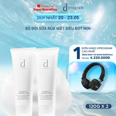 Bộ 2 Sữa rửa mặt tạo bọt Essence Cleansing Foam 120g - Dưỡng da, giá chỉ 619k