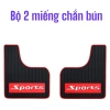 Bộ 2 tấm cao su chắn bùn ô tô – Chắn nước, bùn, đất, văng lên xe, tặng ốc vít 4