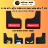 Bộ 2 Tấm Chắn Bùn Xe Ô Tô Size Nhỏ - Chống Nước Bẩn, Bùn Đất, Giá 118.000₫