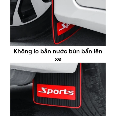 Bộ 2 Tấm Chắn Bùn Xe Ô Tô Size Nhỏ - Chống Nước Bẩn, Bùn Đất, Giá 118.000₫ 3