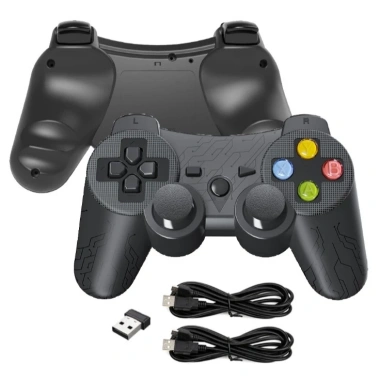Bộ 2 tay cầm chơi game cho 2 người, rung, cắm sạc, hỗ trợ PC, Laptop, Android - Giá chỉ 320.000₫ 5