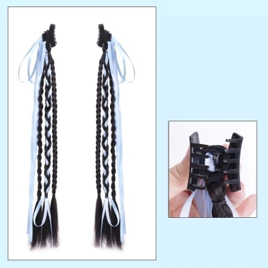 Bộ 2 tóc giả dài ruy băng nơ mô phỏng đôi đuôi ngựa cho bé gái 67.000đ 9 Bộ 2 tóc giả dài ruy băng nơ mô phỏng đôi đuôi ngựa cho bé gái 67.000đ 9