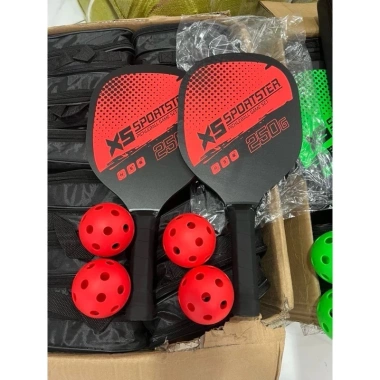 Bộ 2 Vợt Pickleball + 4 Quả Bóng + Túi Đựng - Hàng Cao Cấp Giá Ưu Đãi 113.900₫ 3 Bộ 2 Vợt Pickleball + 4 Quả Bóng + Túi Đựng - Hàng Cao Cấp Giá Ưu Đãi 113.900₫ 3