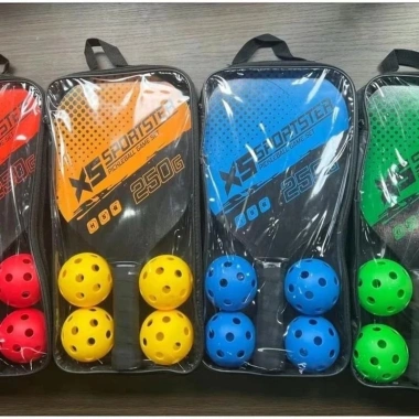 Bộ 2 Vợt Pickleball + 4 Quả Bóng + Túi Đựng - Hàng Cao Cấp Giá Ưu Đãi 113.900₫