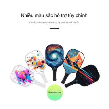 Bộ 2 Vợt Pickleball Carbon Nhám Tubao Cao Cấp + Túi Chống Sốc & 4 Bóng 499.000 VND
