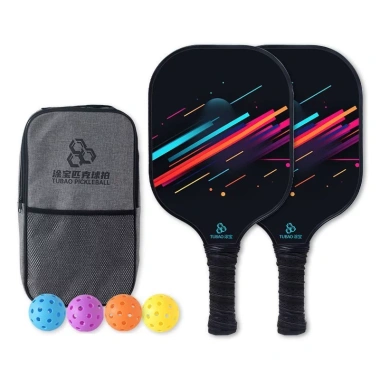 Bộ 2 Vợt Pickleball Carbon Nhám Tubao Cao Cấp + Túi Chống Sốc & 4 Bóng 499.000 VND