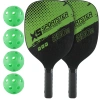 Bộ 2 vợt pickleball nhẹ chuyên nghiệp, bền đẹp kèm túi đựng 4 quả bóng - Giá ưu đãi 115k 3